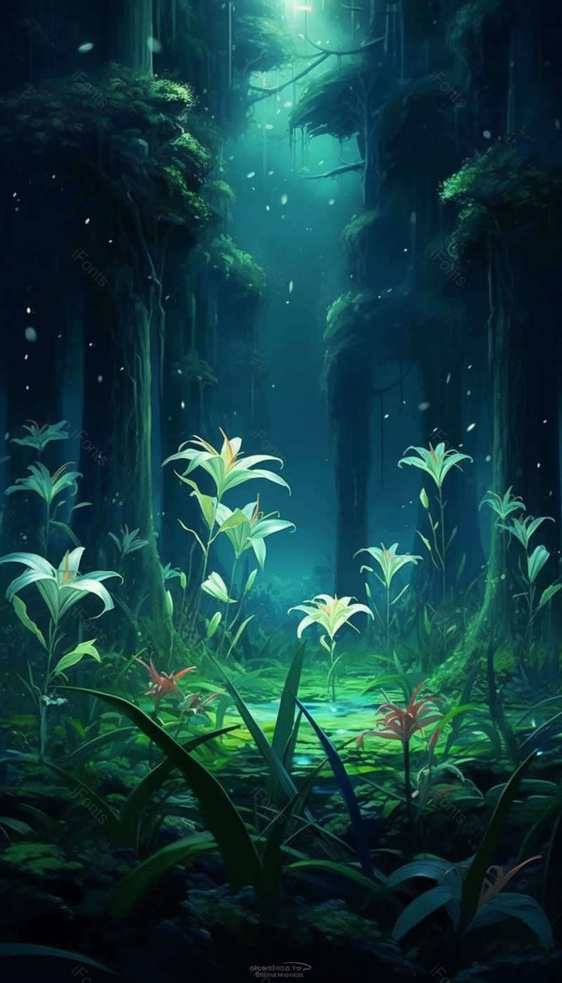 暗绿色神秘梦幻星光夜色插画背景,插画/手绘图,插画/手绘图库,插画/手绘图下载,插画/手绘